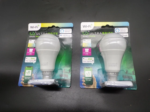 Ultrabrite wifi light shop bulb