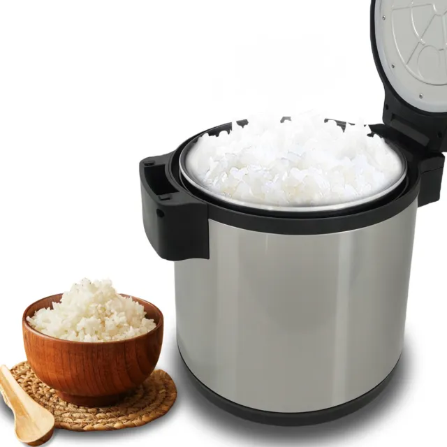 Wixkix Commercial Porridge Warmer 19L Soup Warmer 100Cup Sushi Rice Warmer