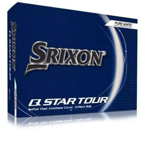 Srixon Q Star Tour Golfball, Packung mit 12 Stück, Golfbälle, Turnierbälle