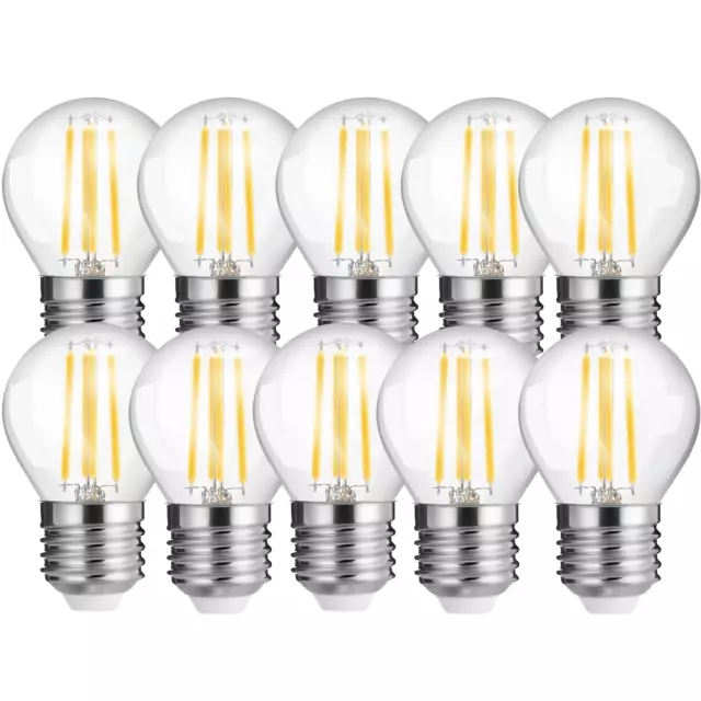 E27 LED Filament Ampoule Lampe Mini Petit Forme 4 Watt 400 Lumen 1x 5x 10x