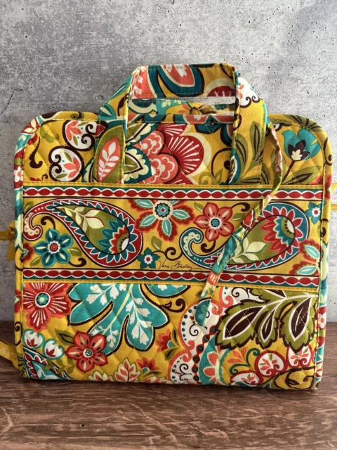 VERA BRADLEY Floral Bursts Hanging Travel Makeup Storage Bag Organizer Provençal