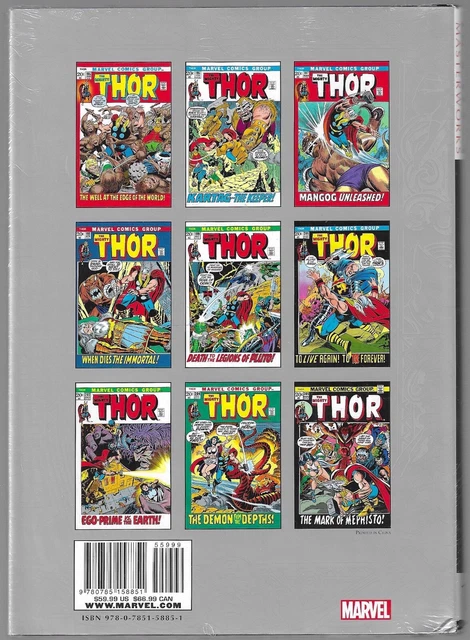 Marvel Masterworks The Mighty Thor Vol 11 FS HC Mephisto Loki Ego Hela * Buscema 2
