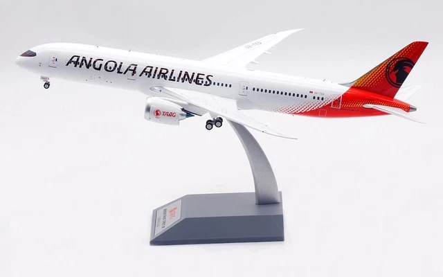 Maquette avion Concorde BRANIFF N81AC avec socle - métal 1/200e