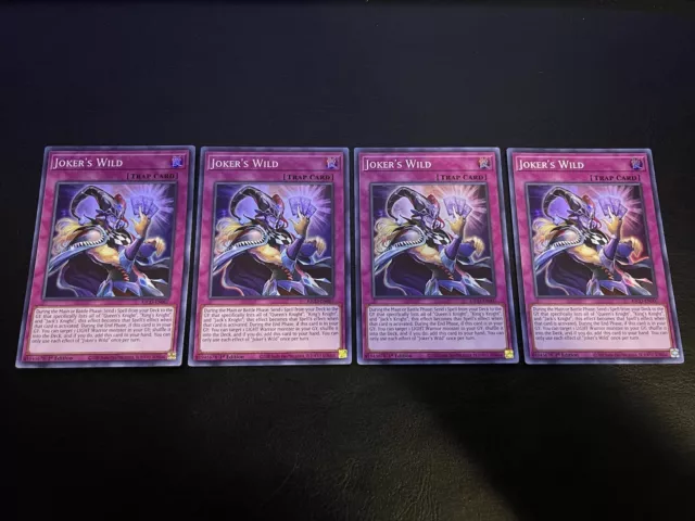 Yugioh! 4-Joker's Wild-Super Rare-1St Editions-Kico-En007