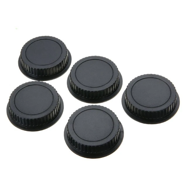 5 cubiertas de lente tapa trasera protector a prueba de polvo EF ES-S serie EOS moda