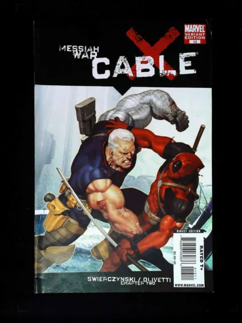 Cable #13B (2Nd Series) Marvel Comics 2009 Vf+  Variant
