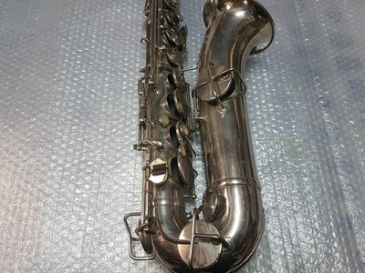 C MELODY SAX CONN ARGENTO VINTAGE-pronto a giocare! 