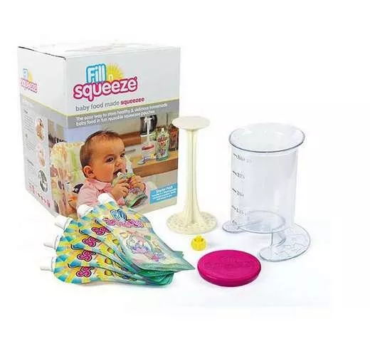 Fill N Squeeze starter pack  Baby feeding weaning system