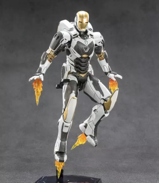 ZD Marvel Toy Iron Man MK39 Mark39 Gemini Action Figure Toy Xmas Gift 17cm New 3