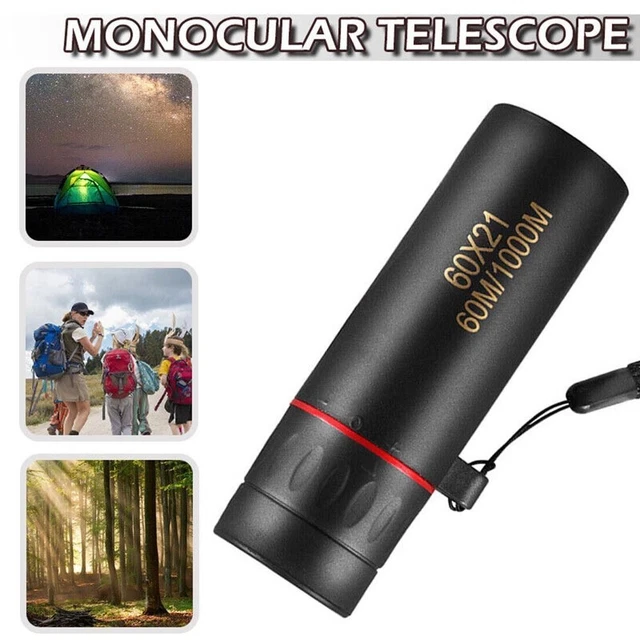 Sport Hunting FMC Coating 60x21 HD Telescope Monocular Telescope Zoom Telescope