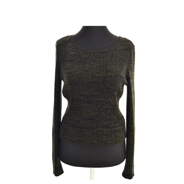 NEW LOOK M Nero, Cachi Acrilico Donna Maglione Camicia Eu 40, UK 12, US 8, It 44