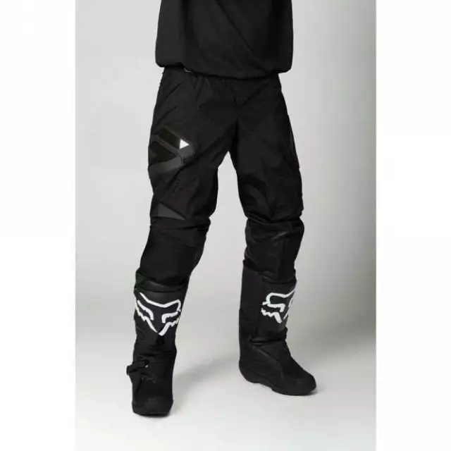 Shift MX YOUTH White Label BLAK MX Motocross Pants (Black/Black)