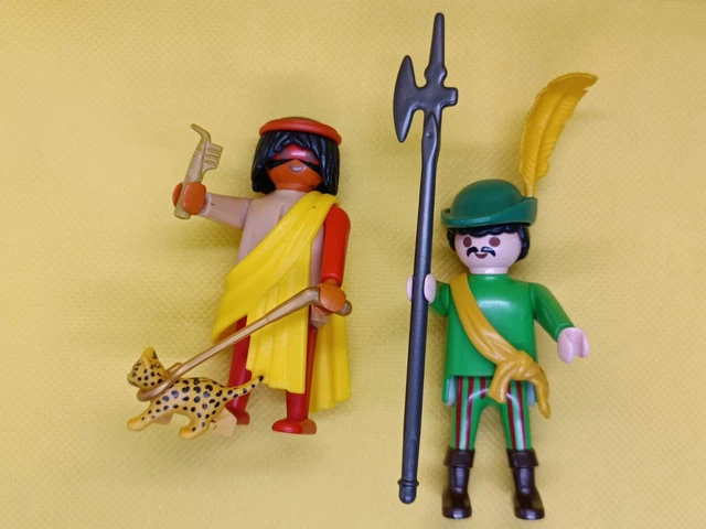 Lots De Pièces Playmobil – Conquistador Espagnol – Morion, Pantalon, Collier – Santiago