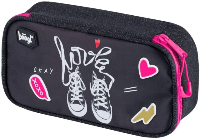 Large Capacity Pencil Case 2 Compartments Pouch Pen Bag for School Teen  Girl Boy