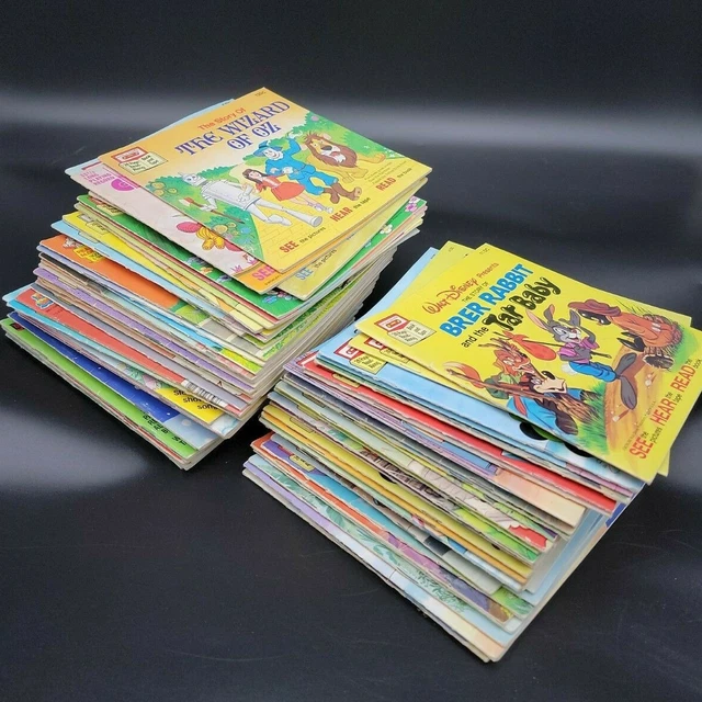 78 WALT DISNEY Storyteller ReadAlong Books and others NO Records or