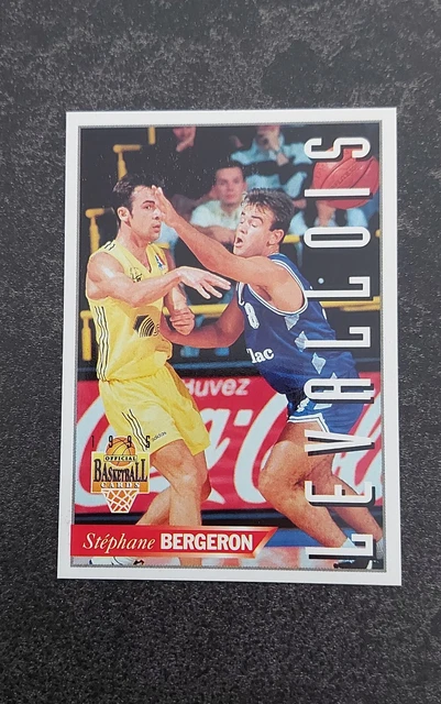 Carte Panini LNB 1995 N°115 - Stéphane Risacher (Pro A) - Presque Neuf