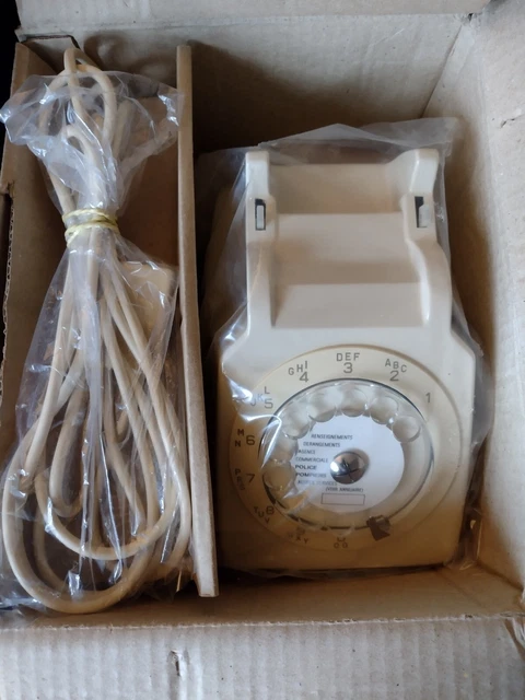 ANCIEN TÉLÉPHONE NEUF Vintage S63 Socotel à Cadran Ptt EUR 54,00 - FR
