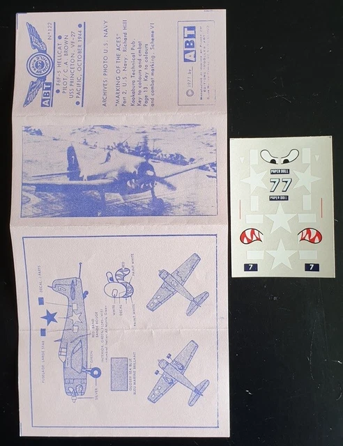 1/72 - ABT - n°122 - Grumman Hellcat F6F-5
