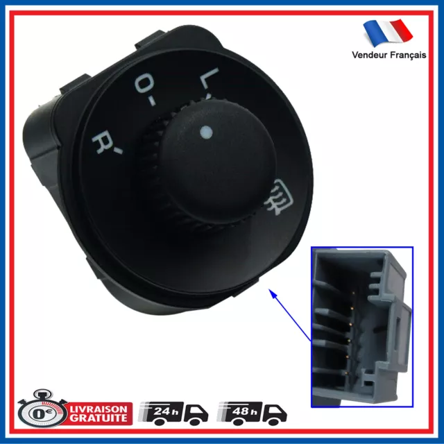 Acheter Bouton de réglage du rétroviseur latéral de voiture, interrupteur  pour VW Golf MK5 MK6 B6 3C Rabbit