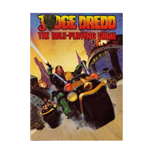 Livre De Jeu De Rôle (JDR) Judge Dredd RPG - Core Rule Book - Édition Inferno Par Andy Jones - Occasion Très Bon état