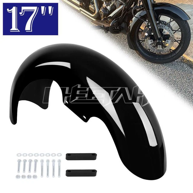 17'' Wrap Front Fender For Harley Electra Road Glide King Touring Baggers Custom