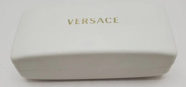 White VERSACE Sunglass Case