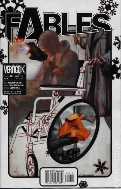 Fables #10 VG 2003 Stock Image Low Grade