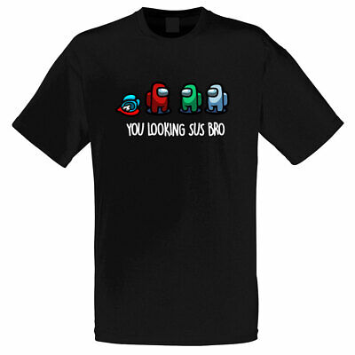 Among Us T-Shirt - Impostor Gaming Retro Funny Cool Gift Christmas Crew Mate Sus