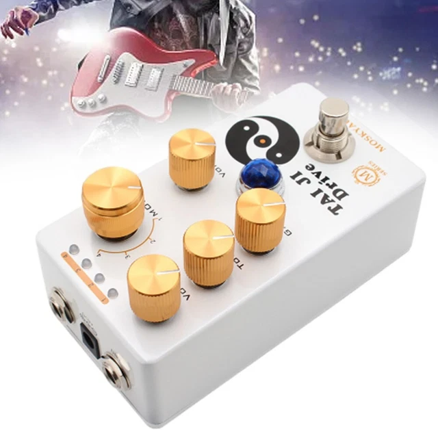DYNAMIC AND TOUCH Sensitive Overdrive Pedal TAI JI DRIVE by Moskyaudio