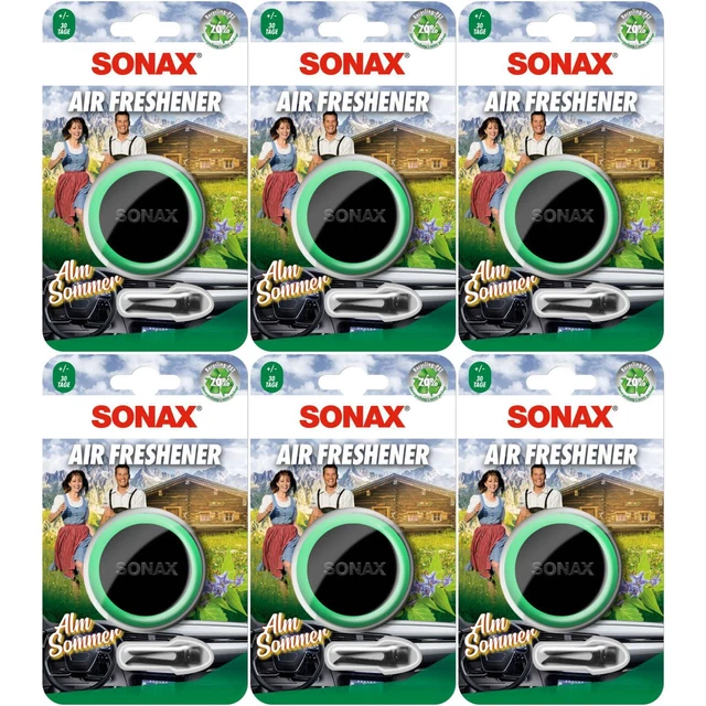 Sonax Air Freshener AlmSommer set 6 pezzi 14 ml VPE 03620410