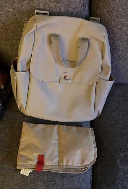 BABYMEL ROBYN CONVERTIBLE Backpack Changing bag Grey portable