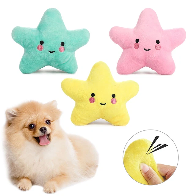 Plüsch Quietscher Hund Spielzeug Kauspielzeug Hundespielzeug Kauen Welpen Toy