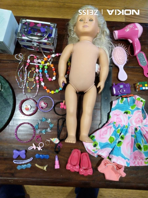OG Our Generation DOLL Shoes CLOTHES Rings JEWELRY BOX Bracelets HAIRCLIPS LOT