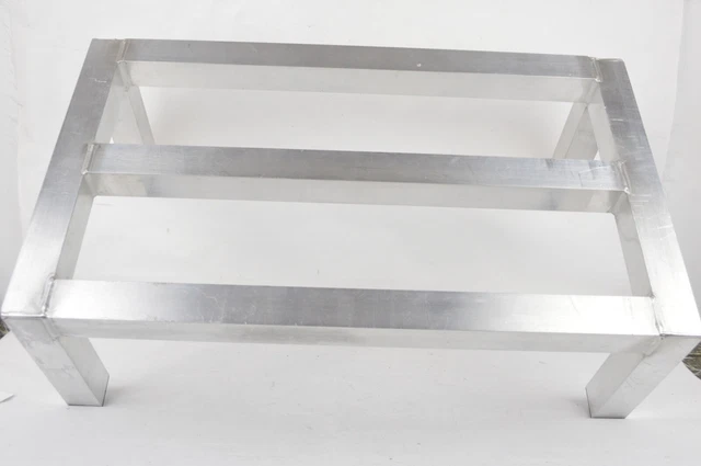 Aluminum Dunnage Rack Commercial Floor Food Shelf 24X14X8