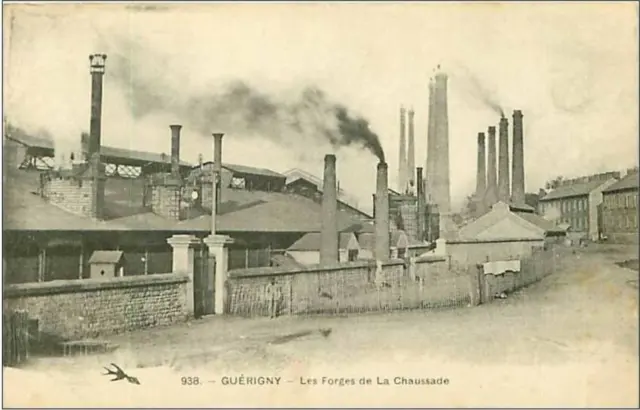 58.Guerigny.les Forges De La Chaussade.plie