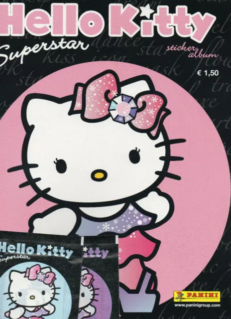 Hello Kitty  Superstar / Sticker-Album / Leeralbum / Panini / Neu