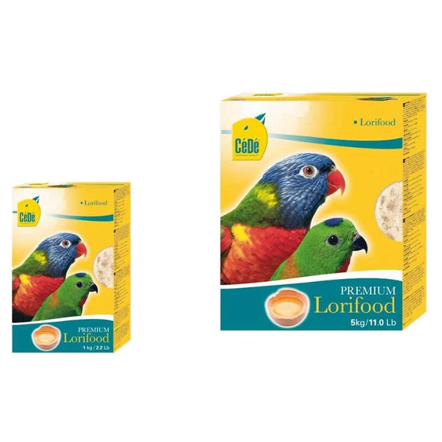 Nobby Cédé Comida para Pájaros Lori 1KG, Nuevo