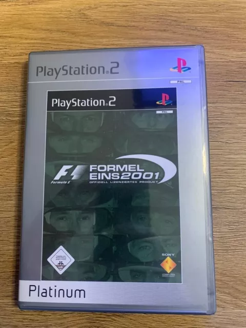Formel Eins 2001 Sony PlayStation 2 Formel 1 Ps2 Platinum