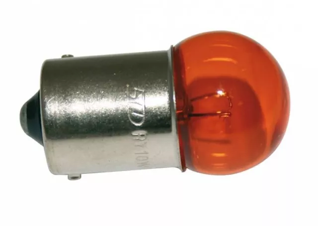 Bulb 12V 10W Ba15S Orange Car Motorcycle Indicator Turn Signal Globe Motorbike