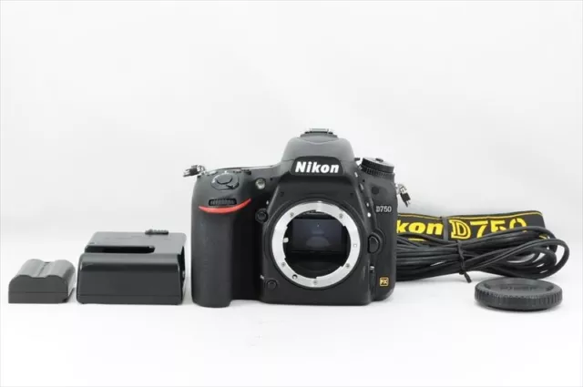 Nikon D750 24.3 MP Shutter count 5660 Top Mint From Japan #10532