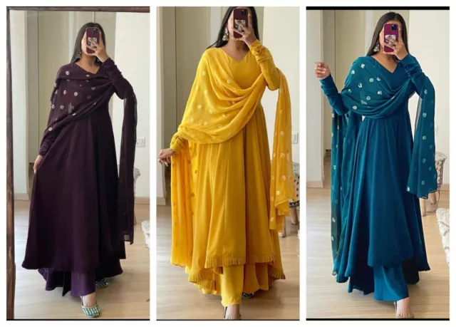 Indian Kurti Anarkali Wedding Gown Party Wear Dress Pakistani Suit Salwar Kameez