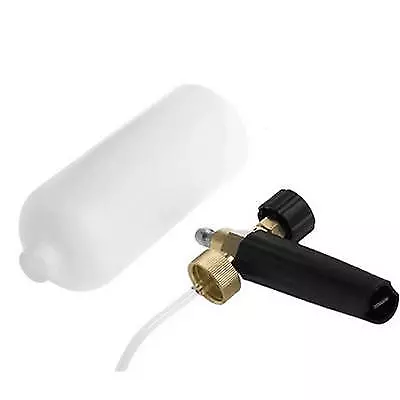 Adjustable Snow Foam Lance Washer Trim Car Care Wash Gun Soap Pressure Bottle 1L 3