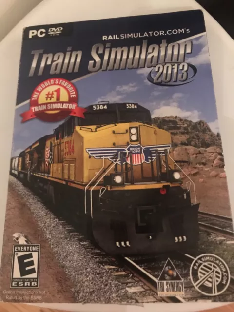 Train Simulator 2013, PC DVD Game - Rail Simulator - Skill Game VGC