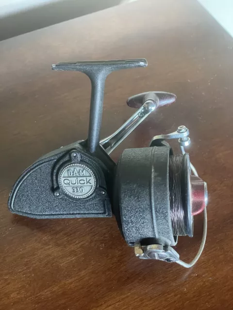 DAM Quick 330 Fishing Spinning Reel Made in West Germany DAM Quick 330 Fishing Spinning Reel Made in West Germany