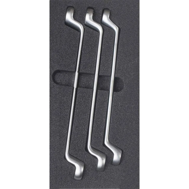SW-STAHL Werkstattwagensortiment, Chiavi a Doppio Anello, 3-teilig Z3013-7