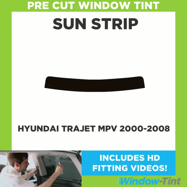 Vorgeschnittene Scheibentönung - für Hyundai Trajet MPV 2000-2008 -