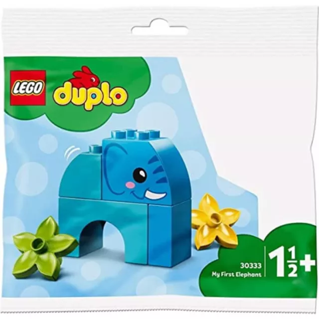 Lego Duplo - Il mio Primo Elefante - LEGO 30333 - RARO - Polybag Duplo 6pz Anni