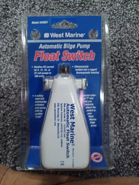 West Marine Automatic Bilge Pump Float Switch Model# 543561