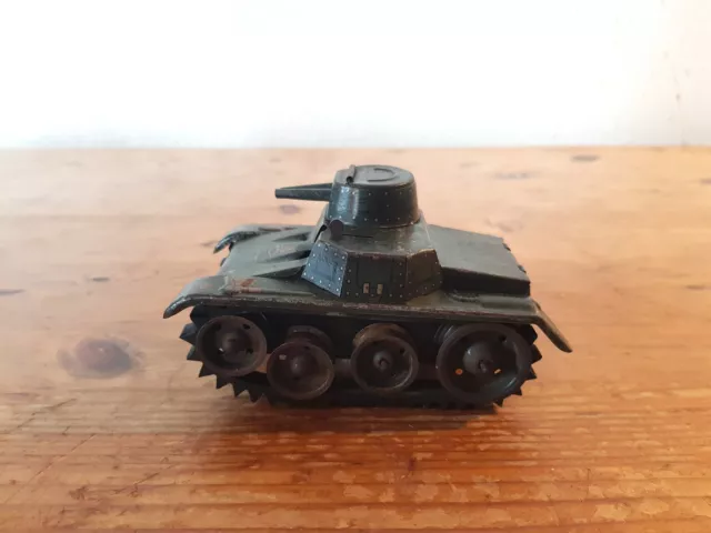 Selten Blechspielzeug Gama D.R.G.M. Tank Panzer N°. 70