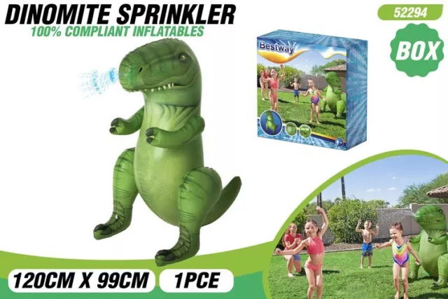 Dinomite Sprinkler 99x76x122Cm Kids outdoors summer with water spray AU